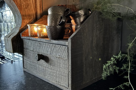 Gruttersbak -Driftwood met 1 lade